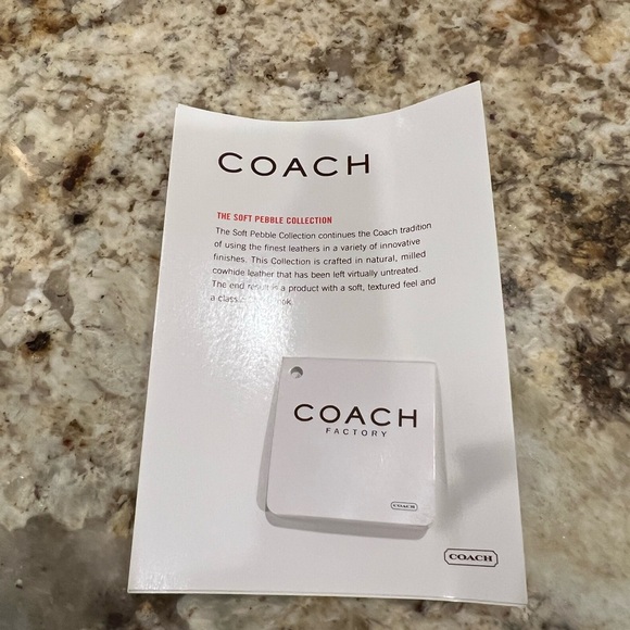 VTG Coach Pebbled Leather Shoulder Bag in Chocolate (Dk brown) - Picture 13 of 13